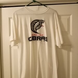 Men's graphic t-shirt extra large Carolina cobras